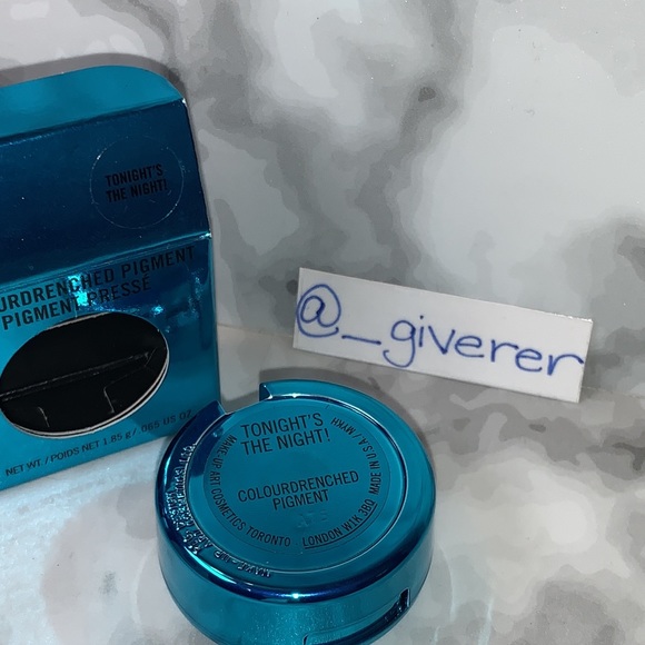 Tonight’s The Night Colourdrenched Pigments Eyeshadow Collection MAC - Picture 7 of 14